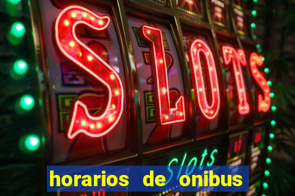 horarios de onibus cassino cidade nova